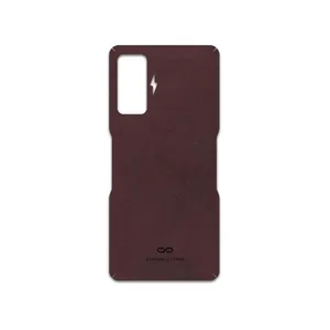 MAHOOT Matte-Dark-Brown-Leather Cover Sticker for Xiaomi Redmi K50 Gaming