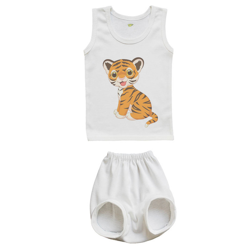 ست تاپ و شورت نوزادی کارانس مدل SS-3287