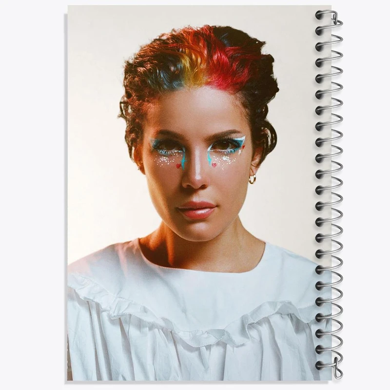 دفتر مشق 50 برگ خندالو مدل هالزی Halsey کد 19101