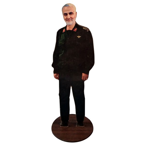 تندیس طرح شهید حاج قاسم سلیمانی مدل ME2