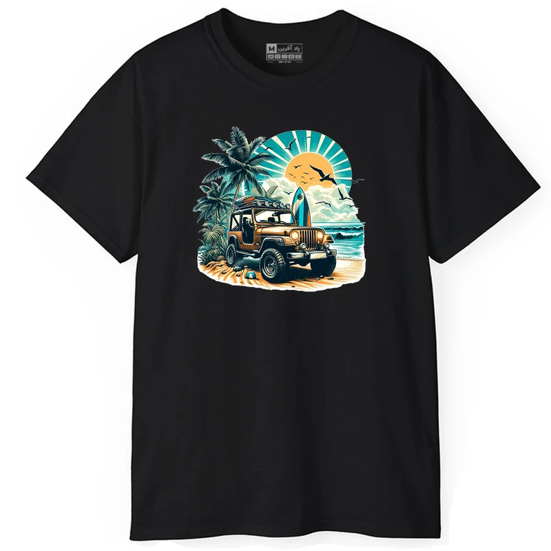 تی شرت آستین کوتاه مردانه پاد آفرین مدل تابستان کد DKTMM48