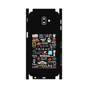 MAHOOT Friends 2-FullSkin Cover Sticker for Samsung Galaxy J6 Plus