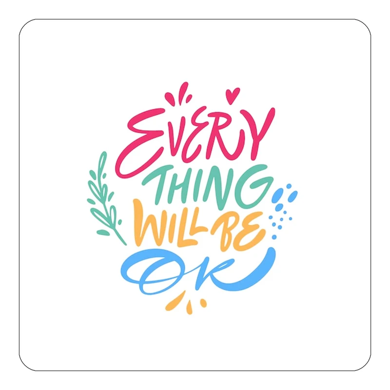 مگنت کاکتی طرح جملات انگیزشی و مثبت مدل mp24545