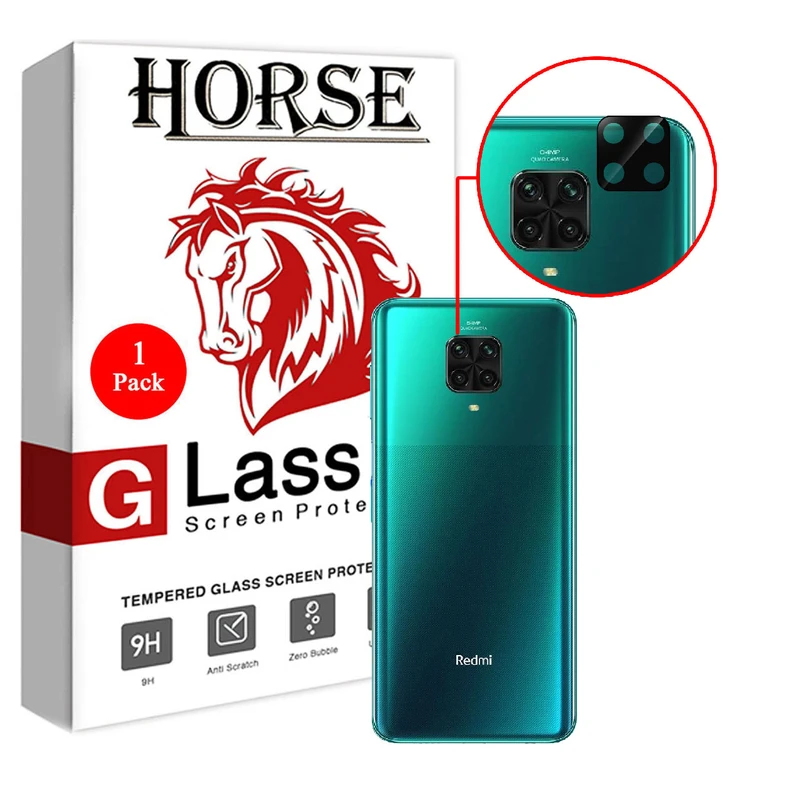  محافظ لنز دوربین هورس مدل L3D-H مناسب برای گوشی موبایل شیائومی Redmi Note 9 Pro