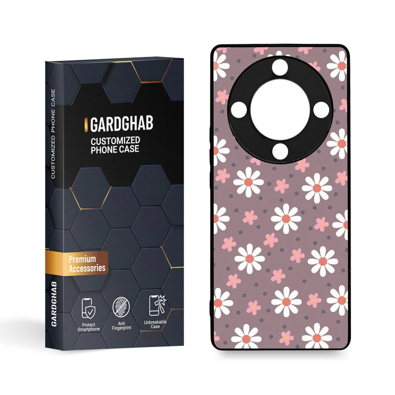 کاور گارد قاب مدل گل مناسب برای گوشی موبایل آنر X9A 5G