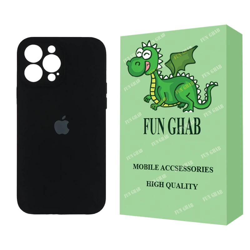 کاور فان قاب مدل سیلیکونی مناسب برای گوشی موبایل اپل iPhone 15 Pro Max