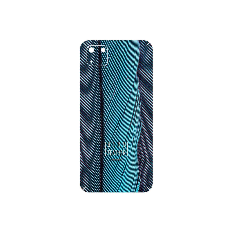 برچسب پوششی ماهوت مدل Turquoise feathers مناسب برای گوشی موبایل هوآوی Y5p