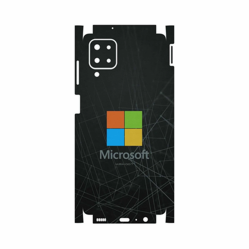 برچسب پوششی ماهوت مدل Microsoft-Logo-FullSkin مناسب برای گوشی موبایل سامسونگ Galaxy M12