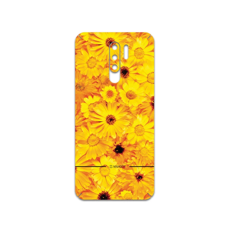 برچسب پوششی ماهوت مدل Yellow-Flower مناسب برای گوشی موبایل سامسونگ Galaxy M01