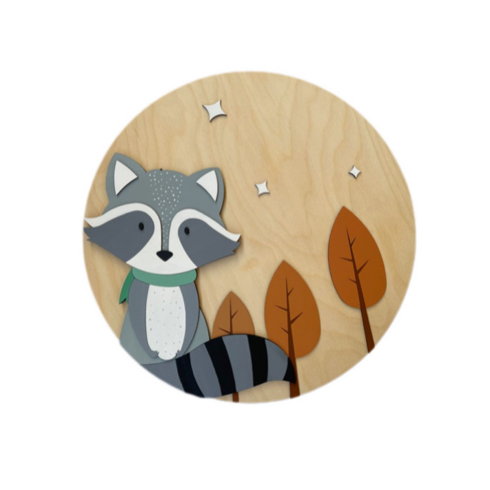 دیوار کوب اتاق کودک مدل سمور کد 818