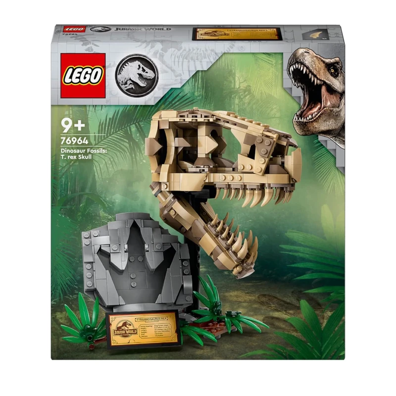 لگو ژوراسیک ورلد مدل Dinosaur Fossils T. rex Skull کد 76964 ساختنی 577 قطعه