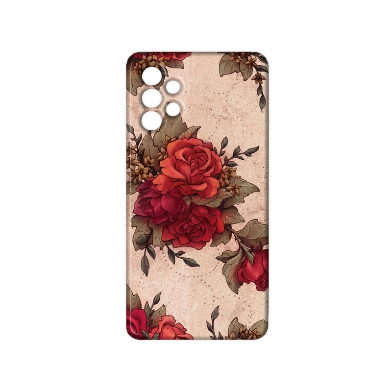 کاور مدل گل کد 091 مناسب برای گوشی موبایل سامسونگ galaxy A52 