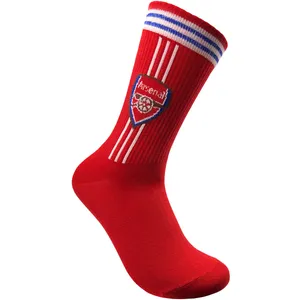 جوراب ورزشی ساق بلند مردانه مدل باشگاه فوتبال آرسنال