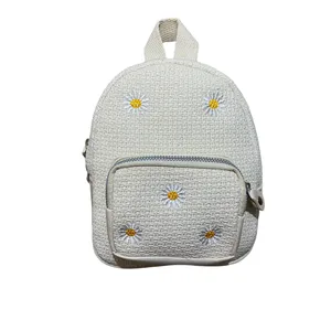 کوله پشتی دخترانه مدل کنفی بابونه