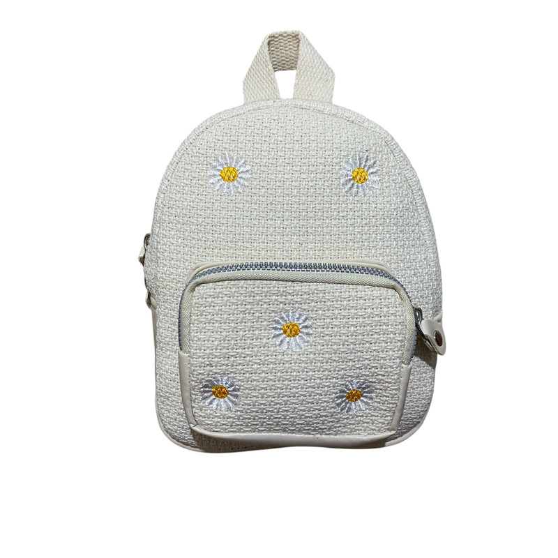 کوله پشتی دخترانه مدل کنفی بابونه