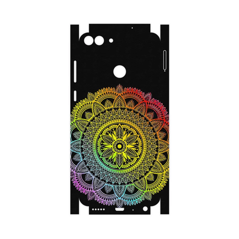 برچسب پوششی ماهوت مدل Mandala Design 4-FullSkin مناسب برای گوشی موبایل هوآوی P Smart