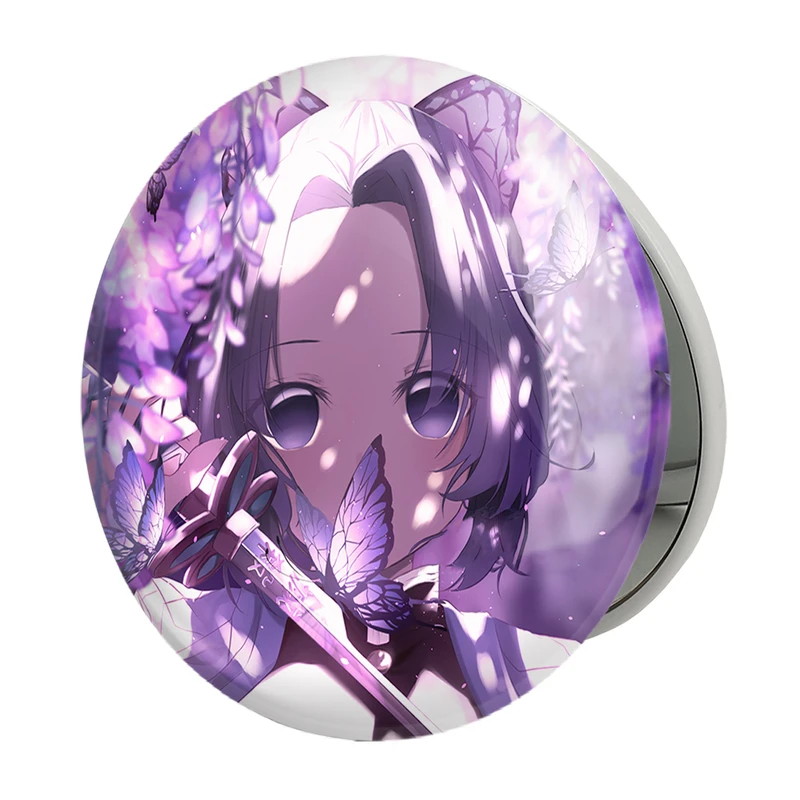 آینه جیبی خندالو طرح شینوبو کوچو انیمه شیطان کش مدل تاشو کد 13268 