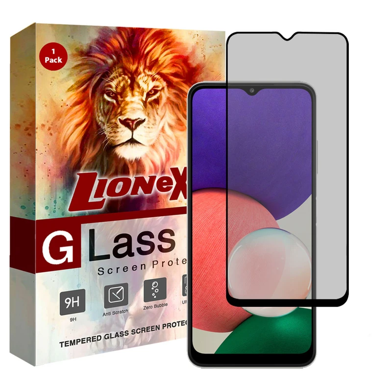 محافظ صفحه نمایش سرامیکی لایونکس مدل CRP مناسب برای گوشی موبایل سامسونگ Galaxy A22 5G
