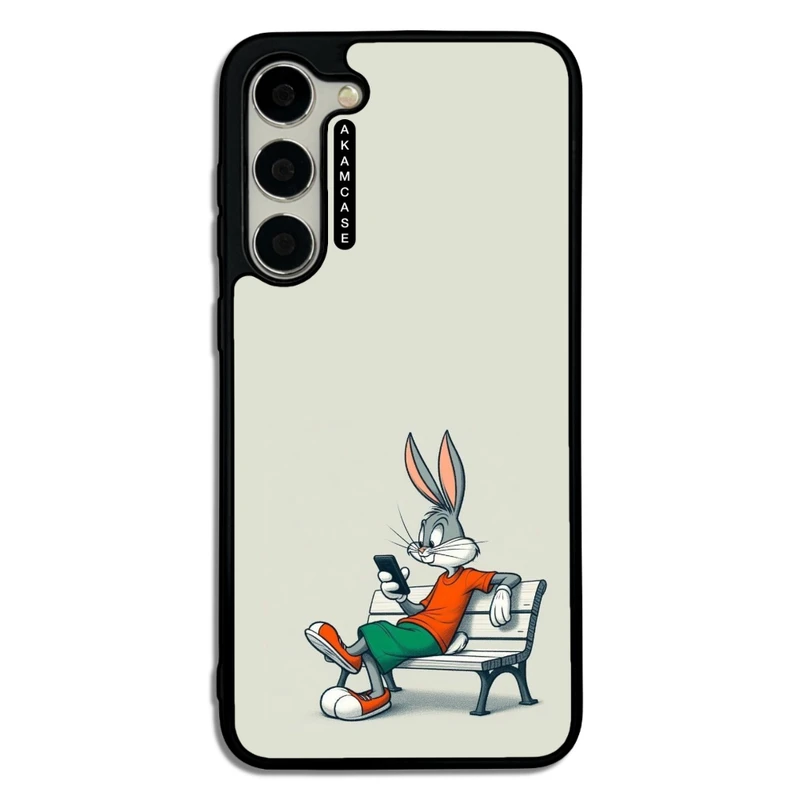 کاور آکام مدل AMC-WSGS23P-BUNNY-27 مناسب برای گوشی موبایل سامسونگ Galaxy S23 Plus