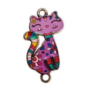 آویز دستبند طرح گربه کد AD 383