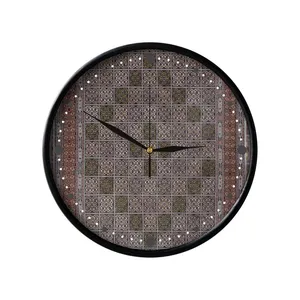 ساعت دیواری مدوپد طرح قالی مدل C-birjand02