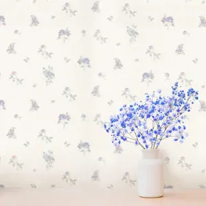 کاغذ دیواری مدل گلدار 
