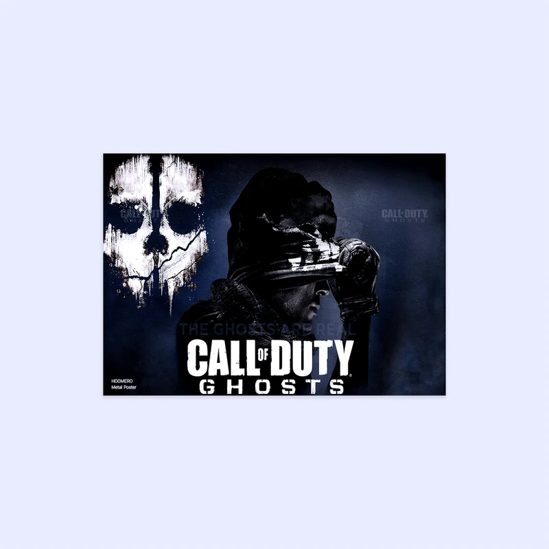 پوستر هومرو مدل فلزی طرح بازی کال اف دیوتی کد PS254