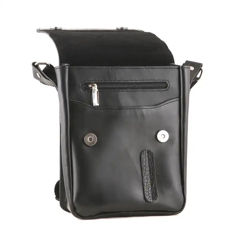 کیف رودوشی چرم یلسان مدل ماهان کد PRM-010-msk