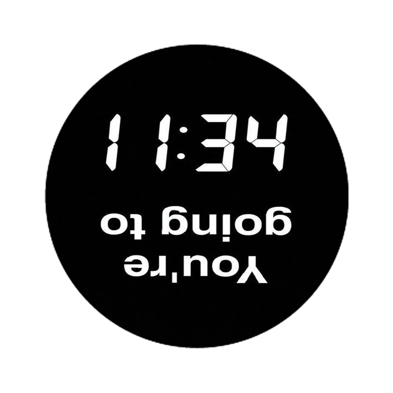 استیکر لپ تاپ طرح Time کد 4009