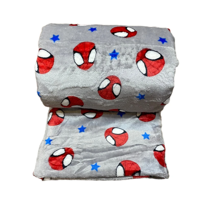 پتو مسافرتی 1 نفر مدل مرد عنکبوتی سایز 200x170 سانتی‌متر