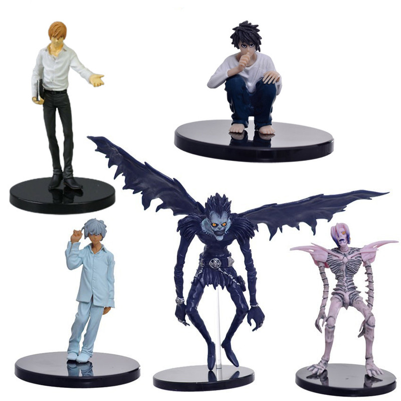 فیگور مدل انیمه دفترچه مرگ Death Note مجموعه 5 عددی