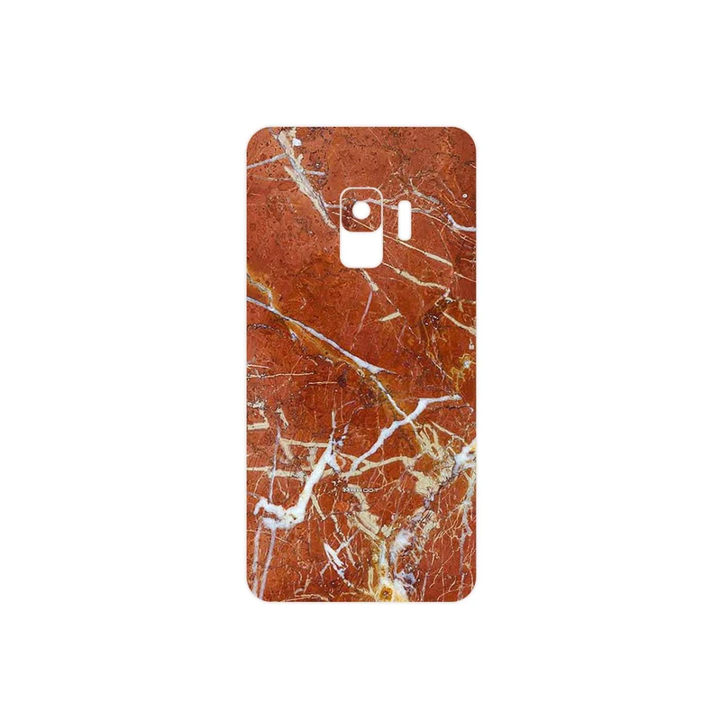 برچسب پوششی ماهوت مدل Red Marble مناسب برای گوشی موبایل سامسونگ Galaxy S9