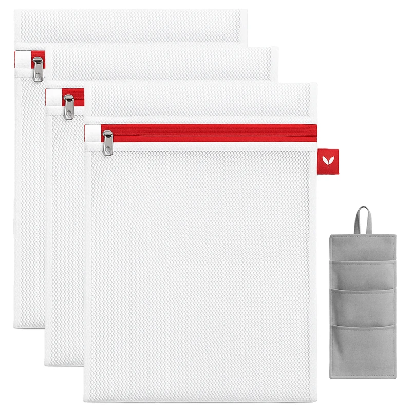 کیسه شستشوی لباس ارگانو مدل SMA بسته 4 عددی