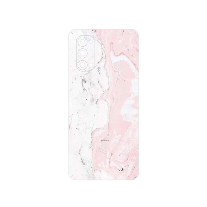 برچسب پوششی ماهوت مدل Blanco_Pink_Marble مناسب برای گوشی موبایل اپو Reno4 Pro 5G