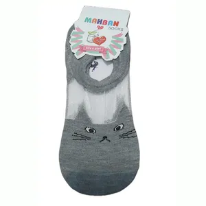 جوراب دخترانه مدل گربه ای 