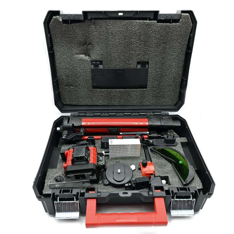 تراز لیزری جنرال پاور مدل درجه360 مجموعه 12 عددی