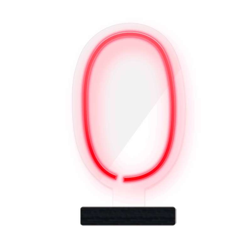 چراغ رومیزی ریموت دار مدل ZERO-GL_RD-GLASS