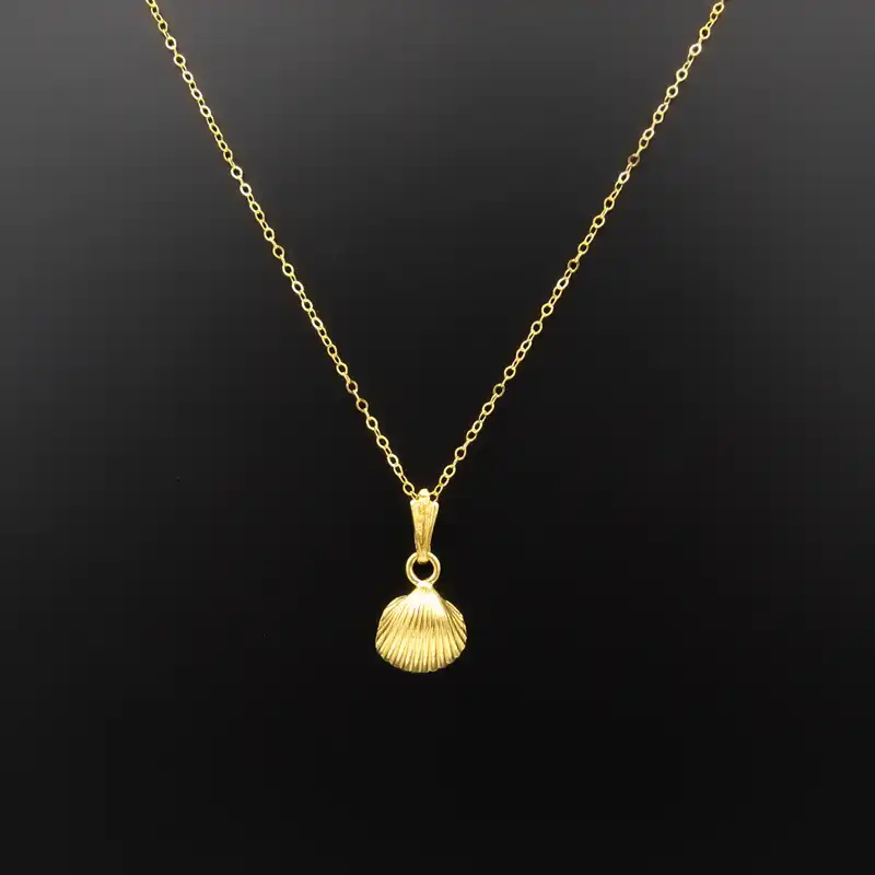 گردنبند طلا 18 عیار زنانه کاپانی مدل kn103