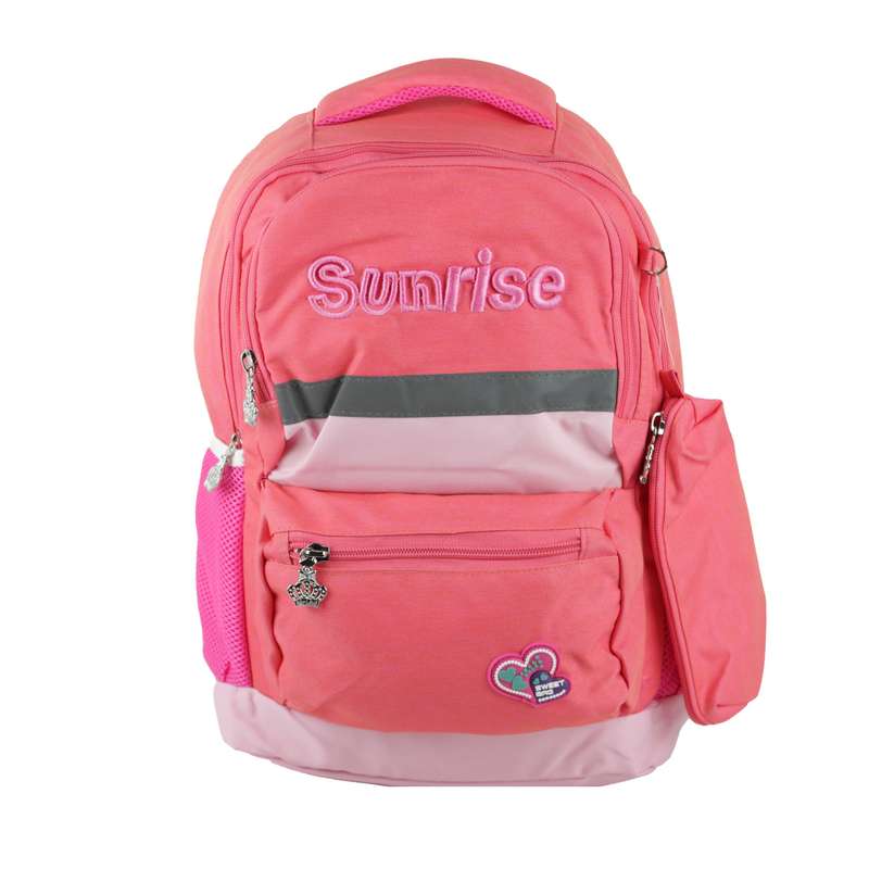 کوله پشتی طرح sunrise کد 1 به همراه جامدادی