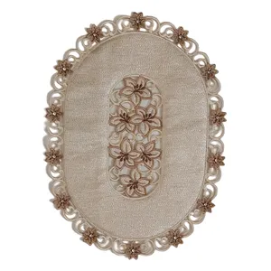 رومیزی مدل یاس سایز 37x27 سانتی متر