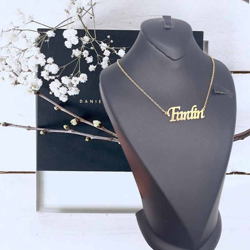 گردنبند نقره زنانه آی جواهر مدل فردین