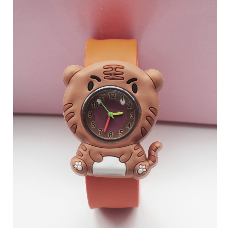 ساعت مچی عقربه ای بچگانه مدل ببری کد 1 ساعت مچی عقربه ای بچگانه مدل ببری کد 1