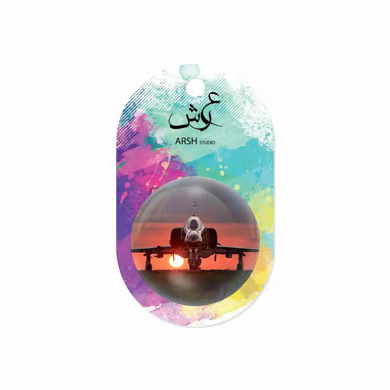 مگنت عرش طرح هواپیما جنگی کد Asm354