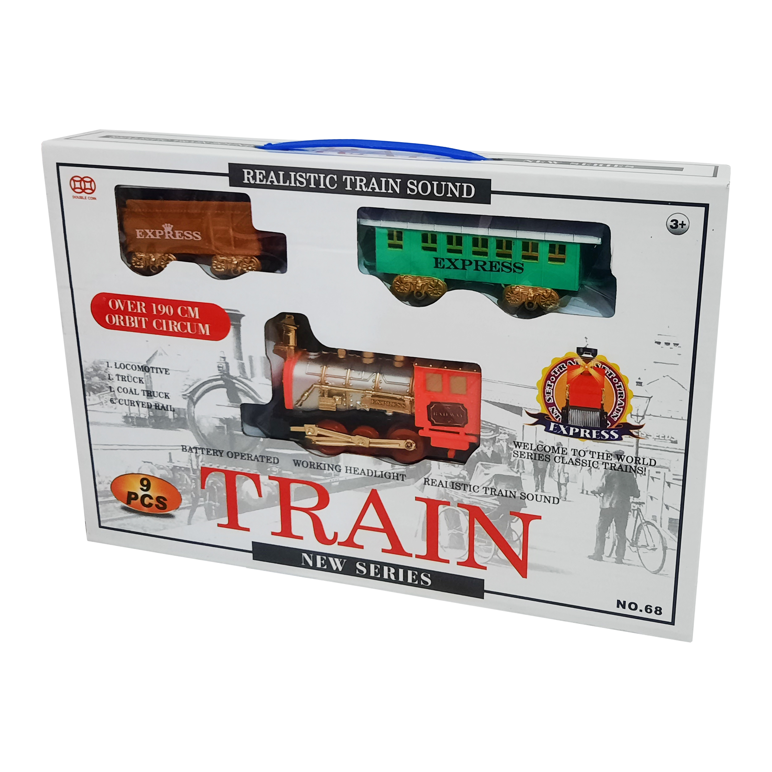 قطار بازی مدل TRAIN 68