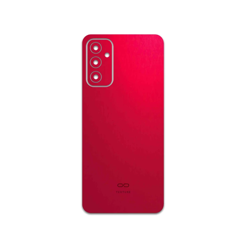 برچسب پوششی ماهوت مدل Matte-Warm-Red مناسب برای گوشی موبایل سامسونگ Galaxy M23