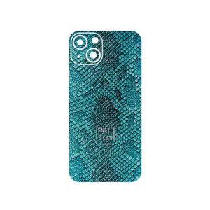 MAHOOT Blue Snake Skin Cover Sticker for Apple iPhone 13