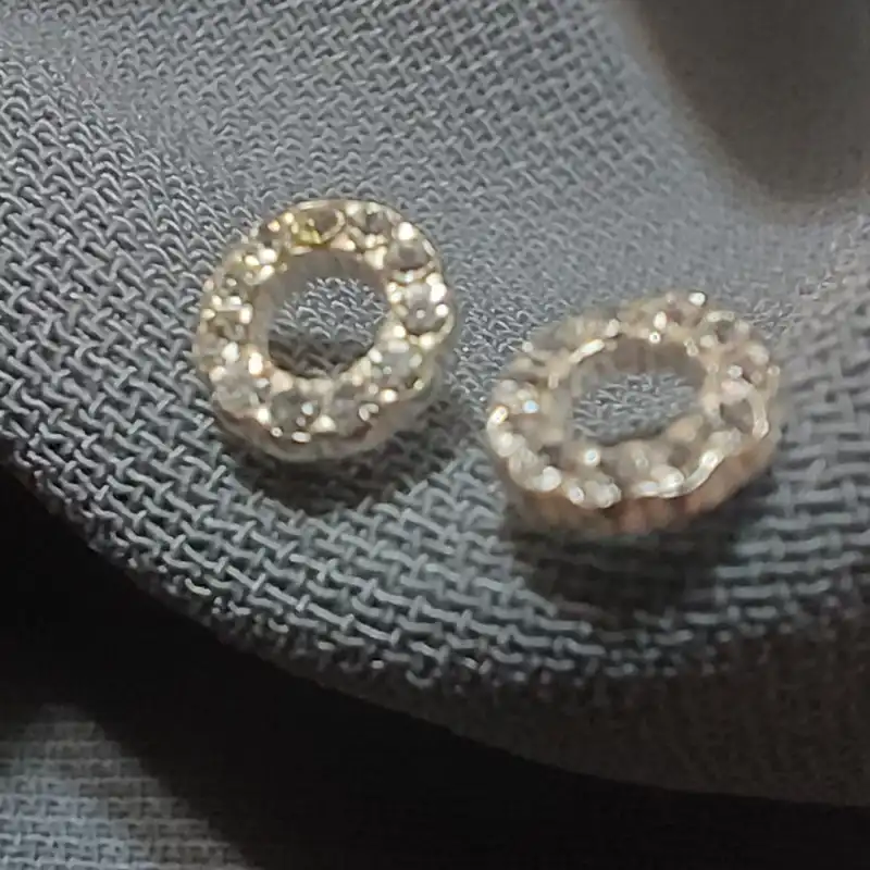 گوشواره نقره زنانه آی ام مدل رینگ