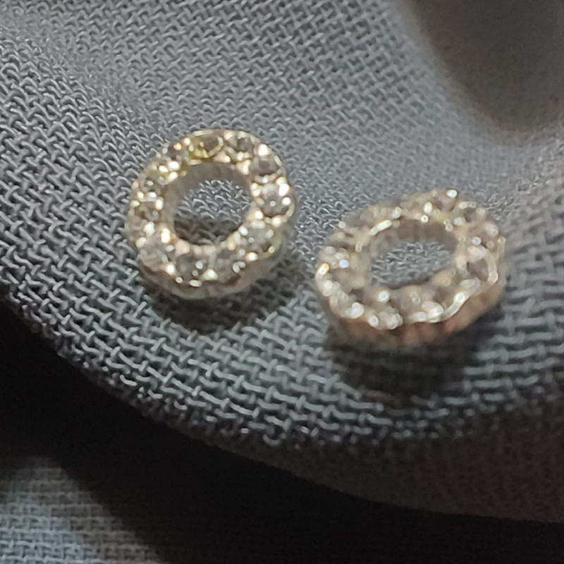 گوشواره نقره زنانه آی ام مدل رینگ