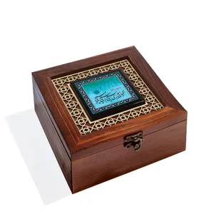 جعبه هدیه  چوبی مدل j1-3-7