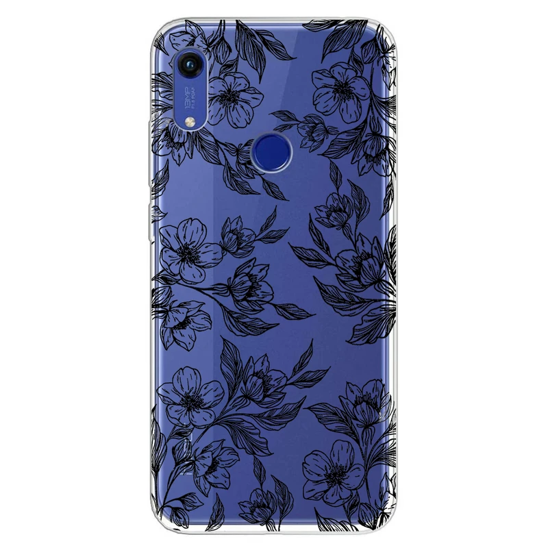 کاور مگافون طرح گل مدل C50-B مناسب برای گوشی موبایل آنر 8A / 8A Pro / 8A Prime